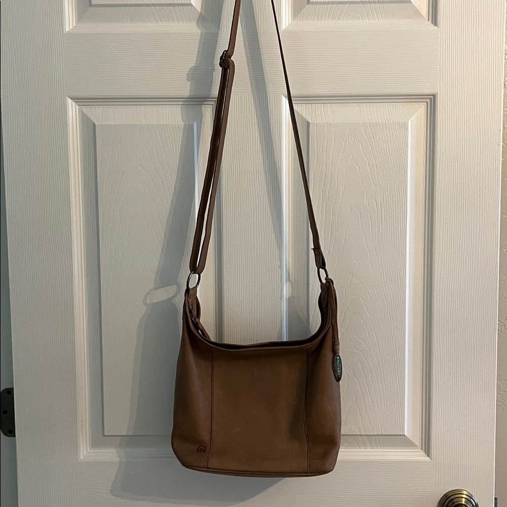 BORN Morley leather crossbody/hobo bag - Picture 2 of 16